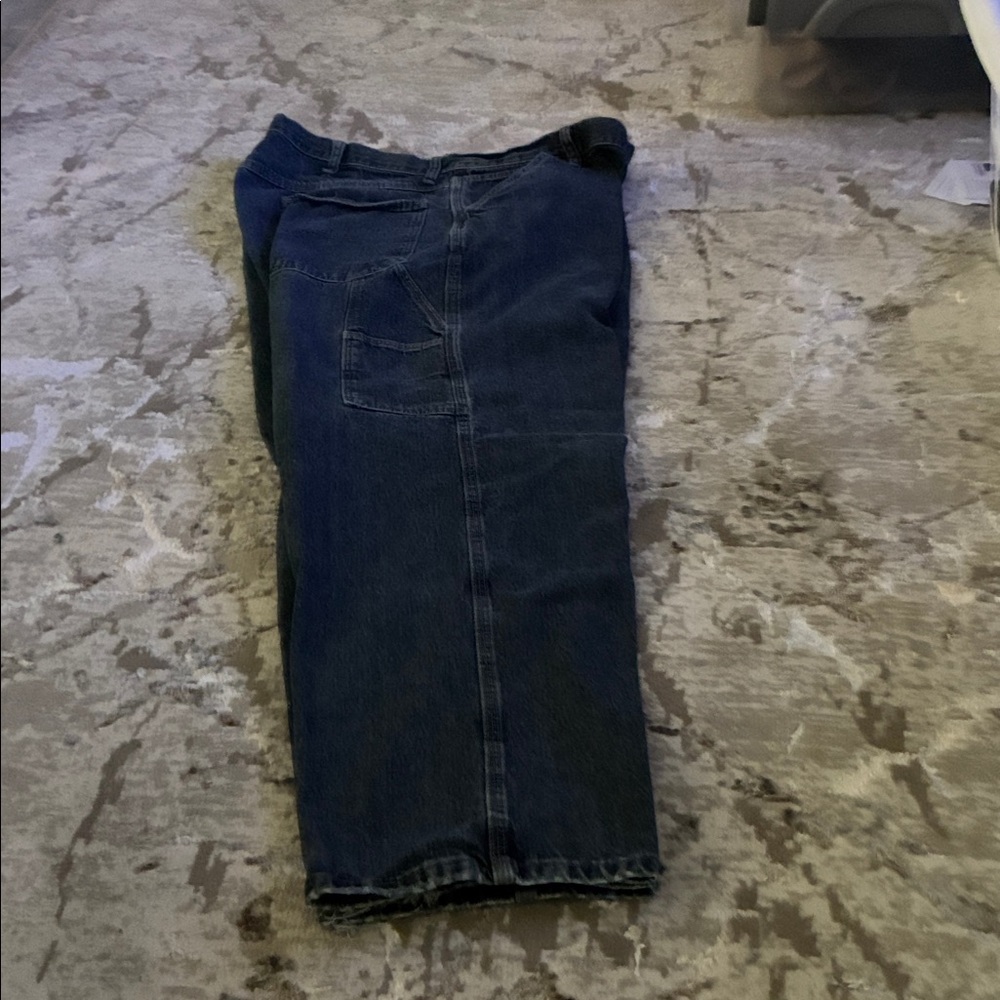 Wrangler Men's Relaxed Fit Jeans - Dark Blue